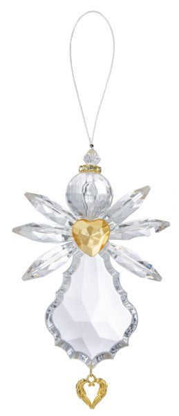 Ornament-Gratitude Angel w/ Charm