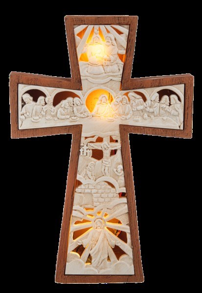 Figurine-Light Up-The Passion Story (6" x 9")