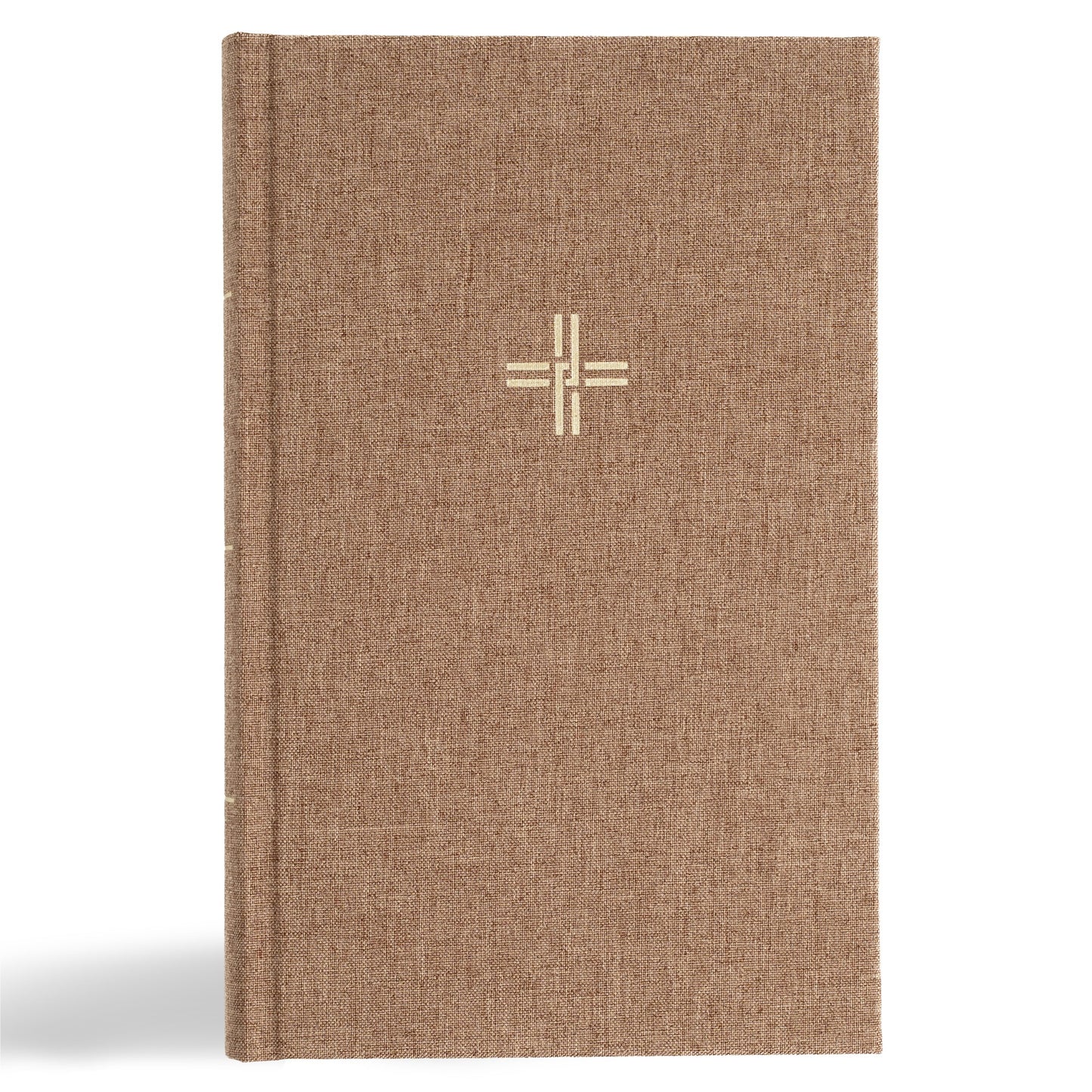 CSB Single-Column Personal Size Reference Bible-Brown Cloth Over Board