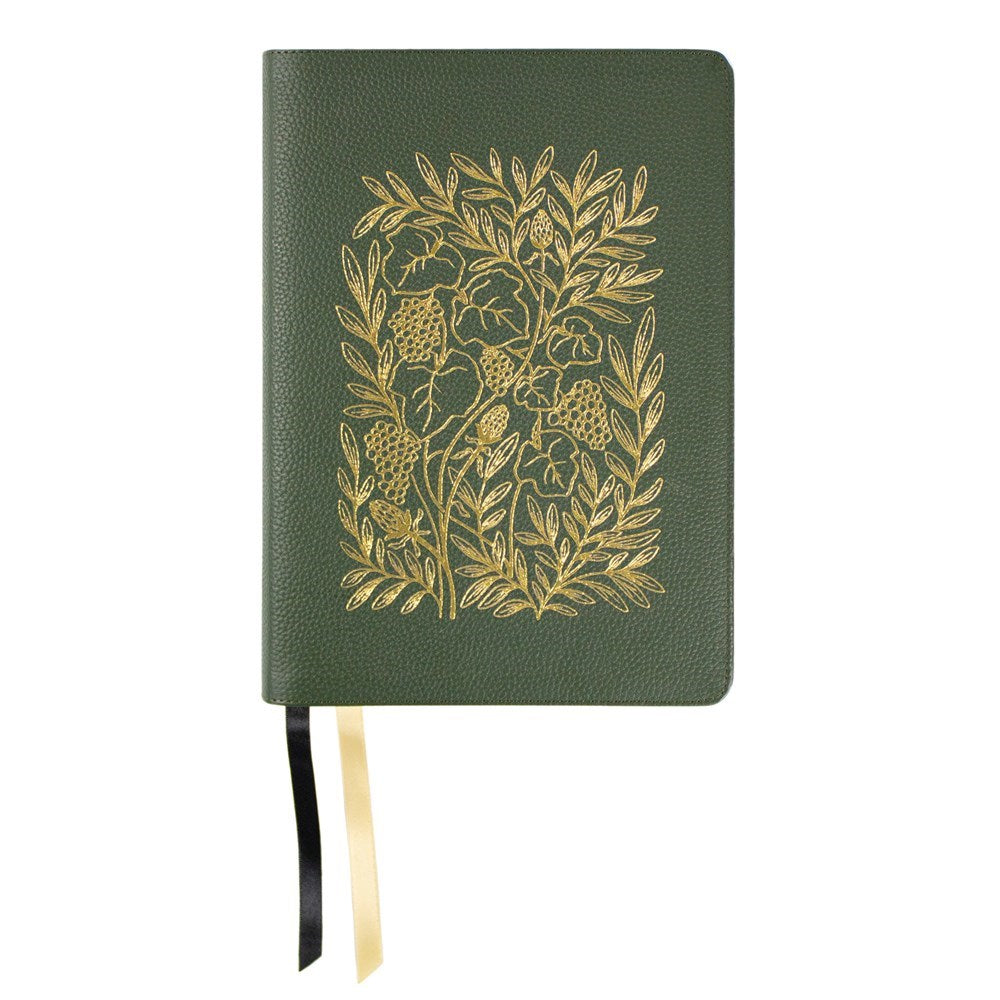 LSB Journaling Edition Paste-Down Forest Green Cowhide-The Master's Vineyard