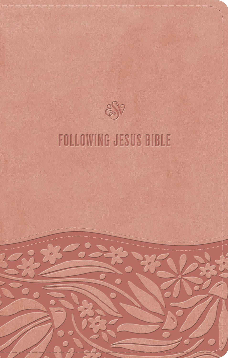 ESV Following Jesus Bible-Blush Rose TruTone