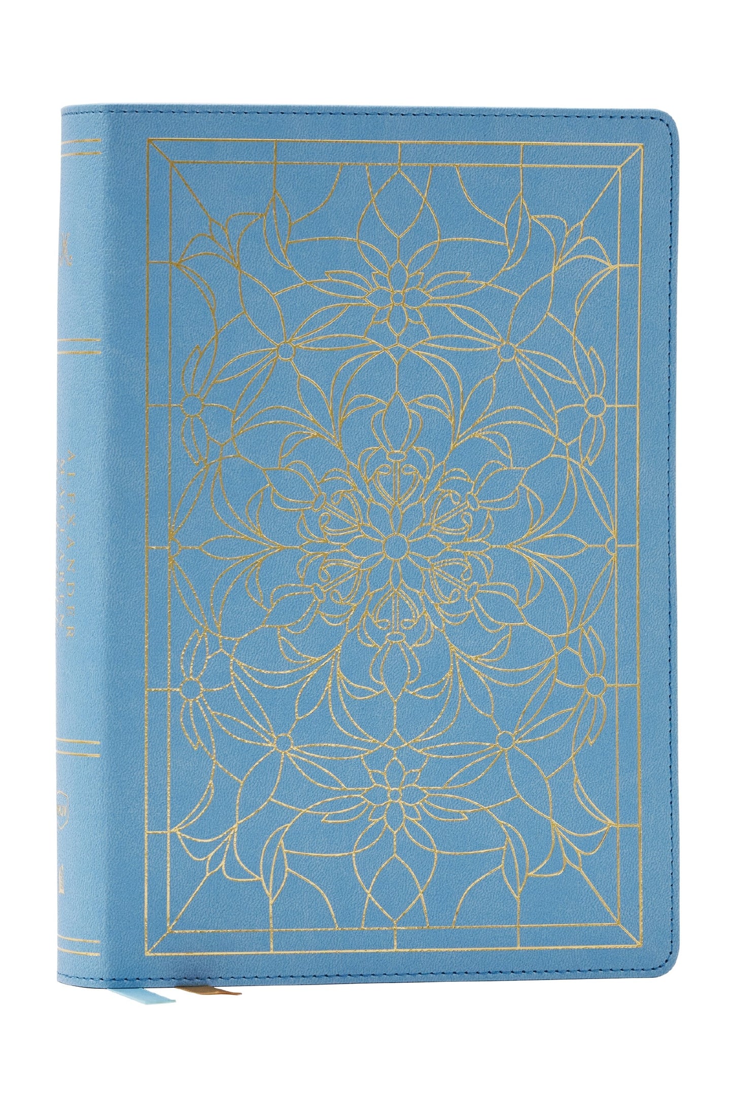 NKJV Alexander Maclaren Study Bible (Comfort Print)-Blue Leathersoft Indexed