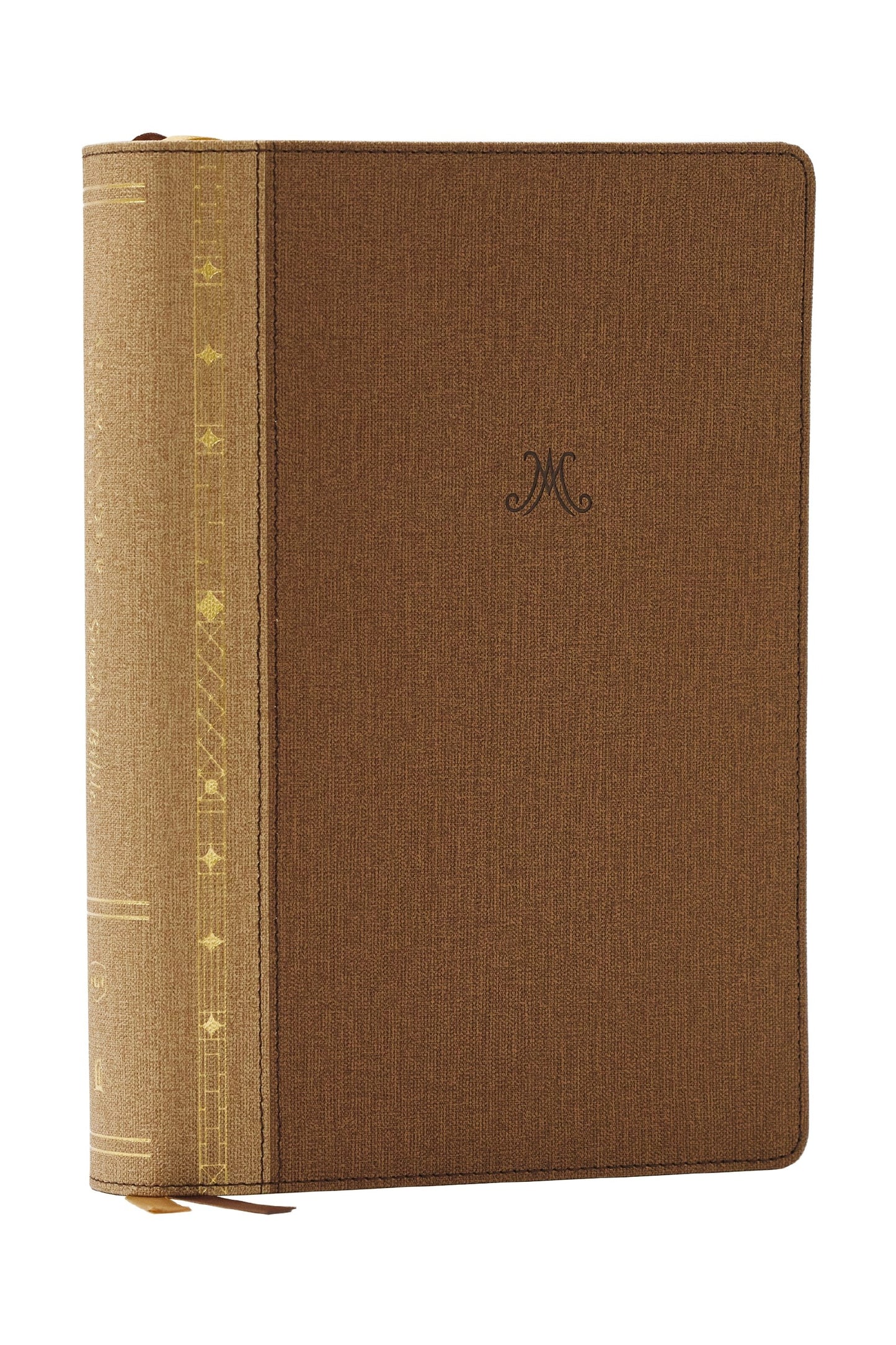 NKJV Alexander Maclaren Study Bible (Comfort Print)-Brown Leathersoft Indexed