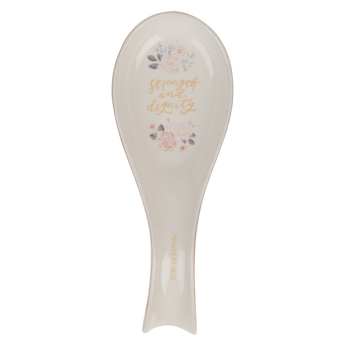 Spoon Rest-Strength & Dignity Prov. 31:25