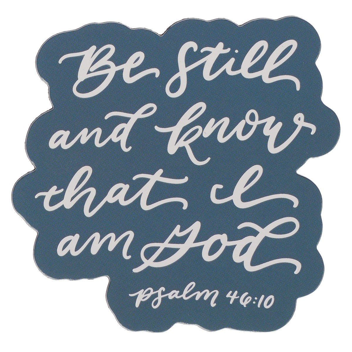 Magnet-Be Still Ps. 46:10-Teal