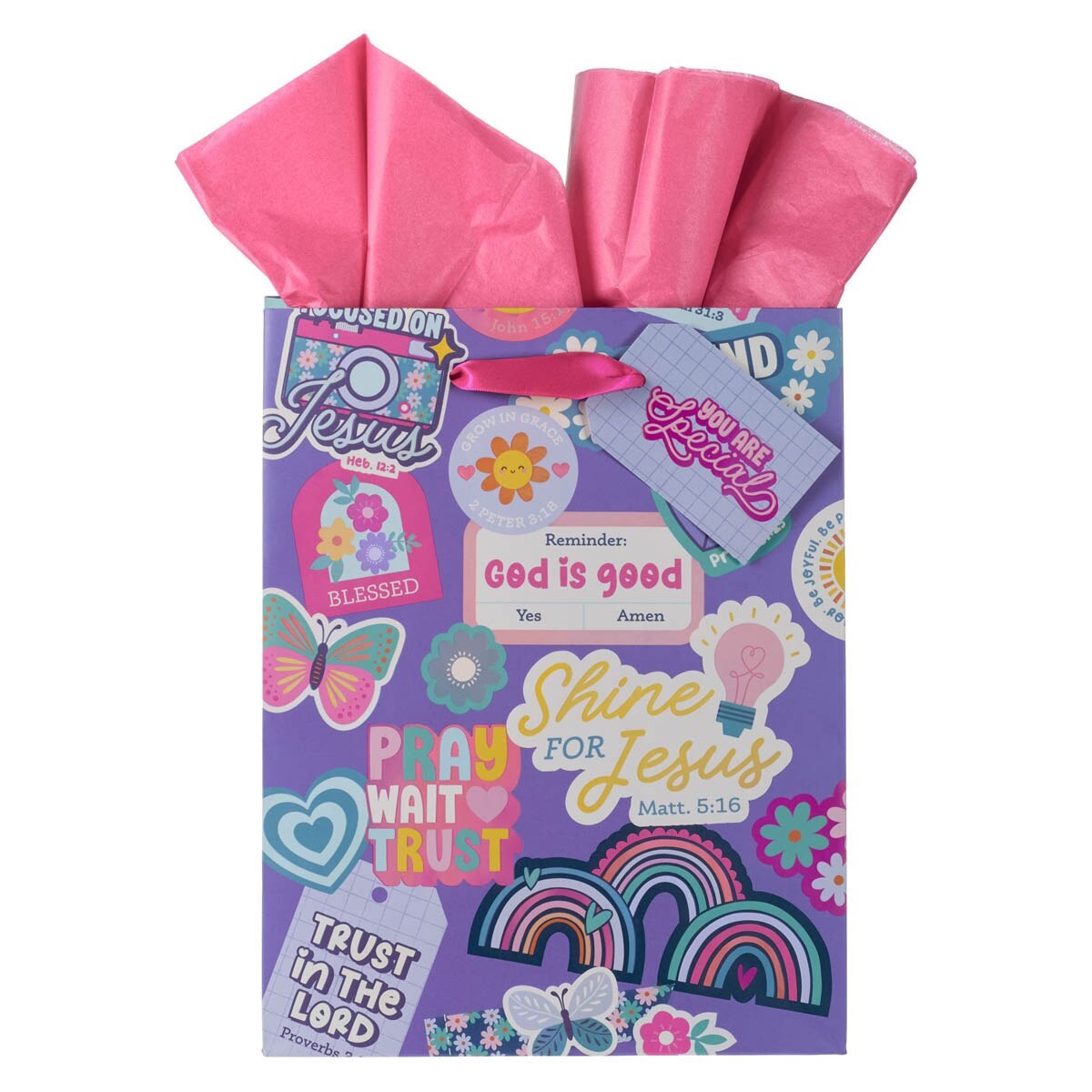 Gift Bag-Medium-Shine For Jesus Matt. 5:16