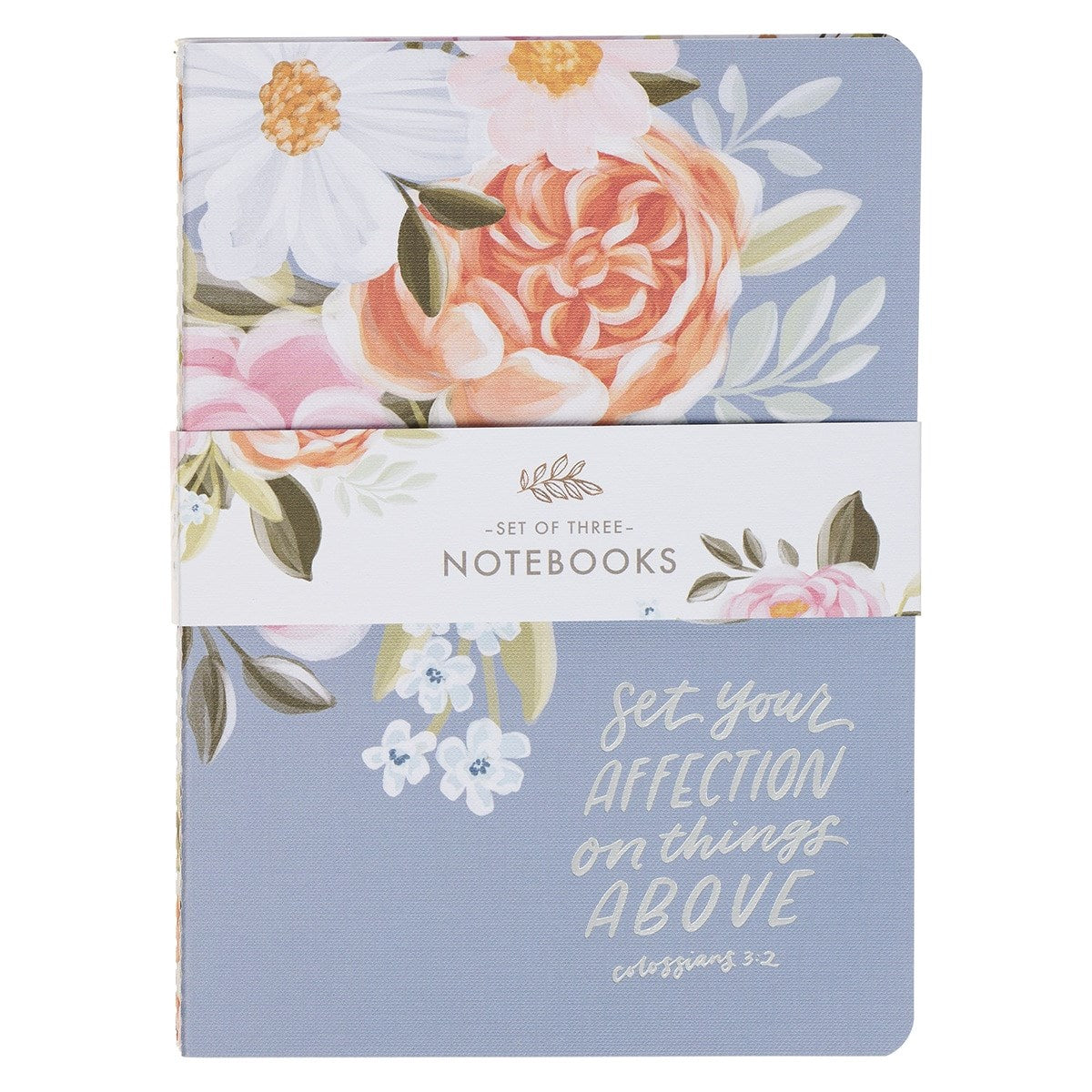 Notebook Set-Large-Your Affection Col. 3:2-Floral (Set Of 3)