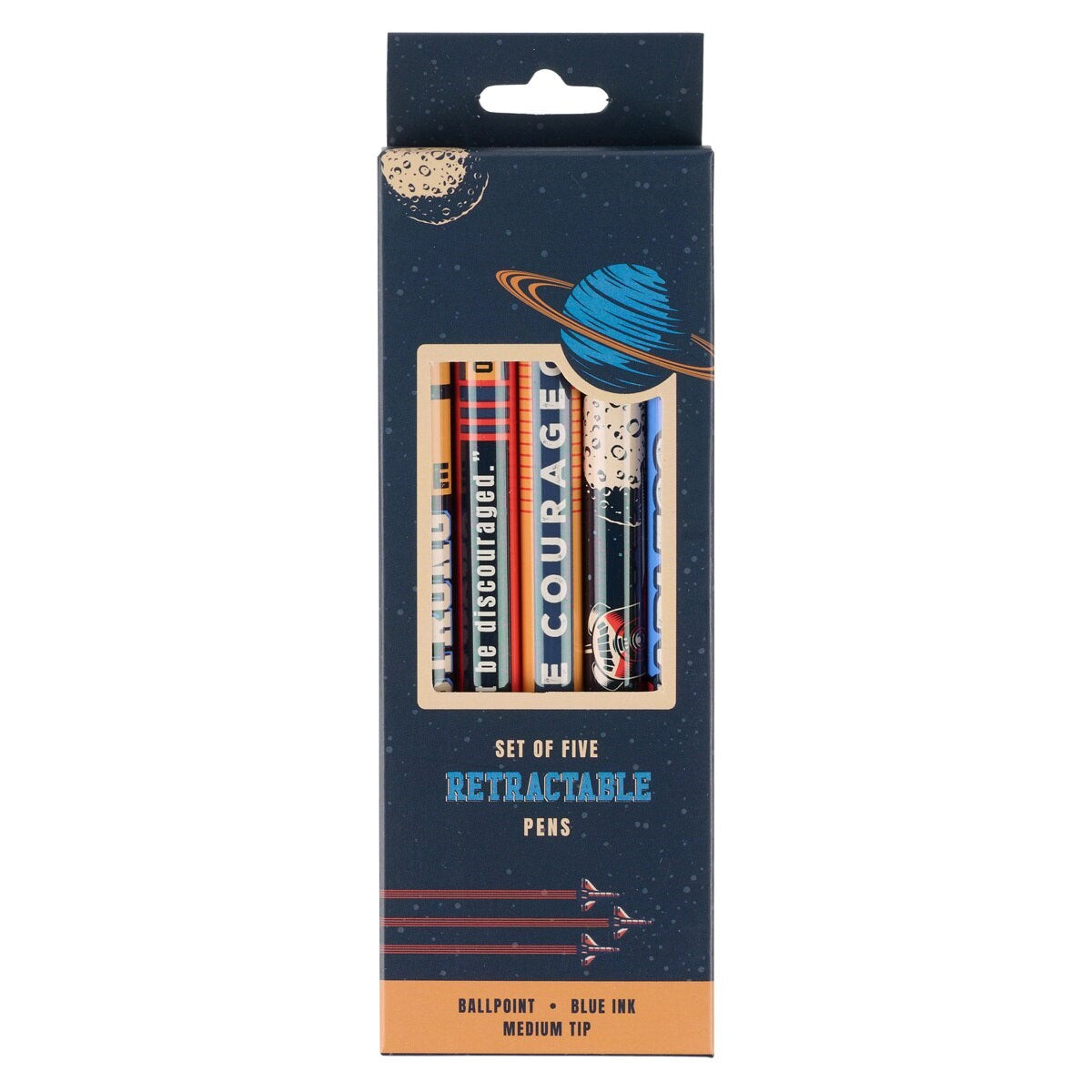 Pen Set-Be Strong and Courageous (Set of 5)