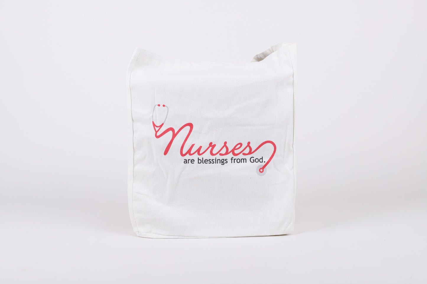 Tote-Nurses Are (16.25" x 13.25 X 4.5" plus 9.5" handle)