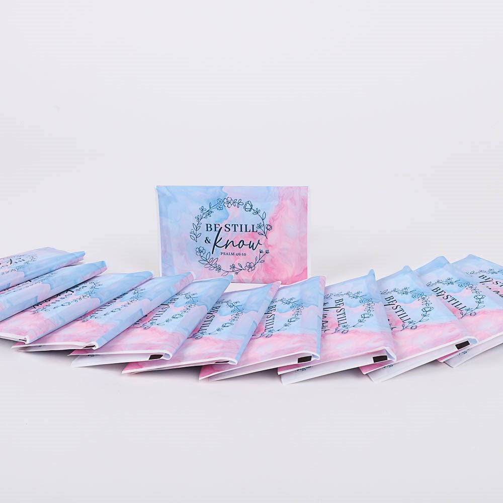 Tissue Pack-Pocket-Be Still And Know (Psalm 46:10) (12 Packs)