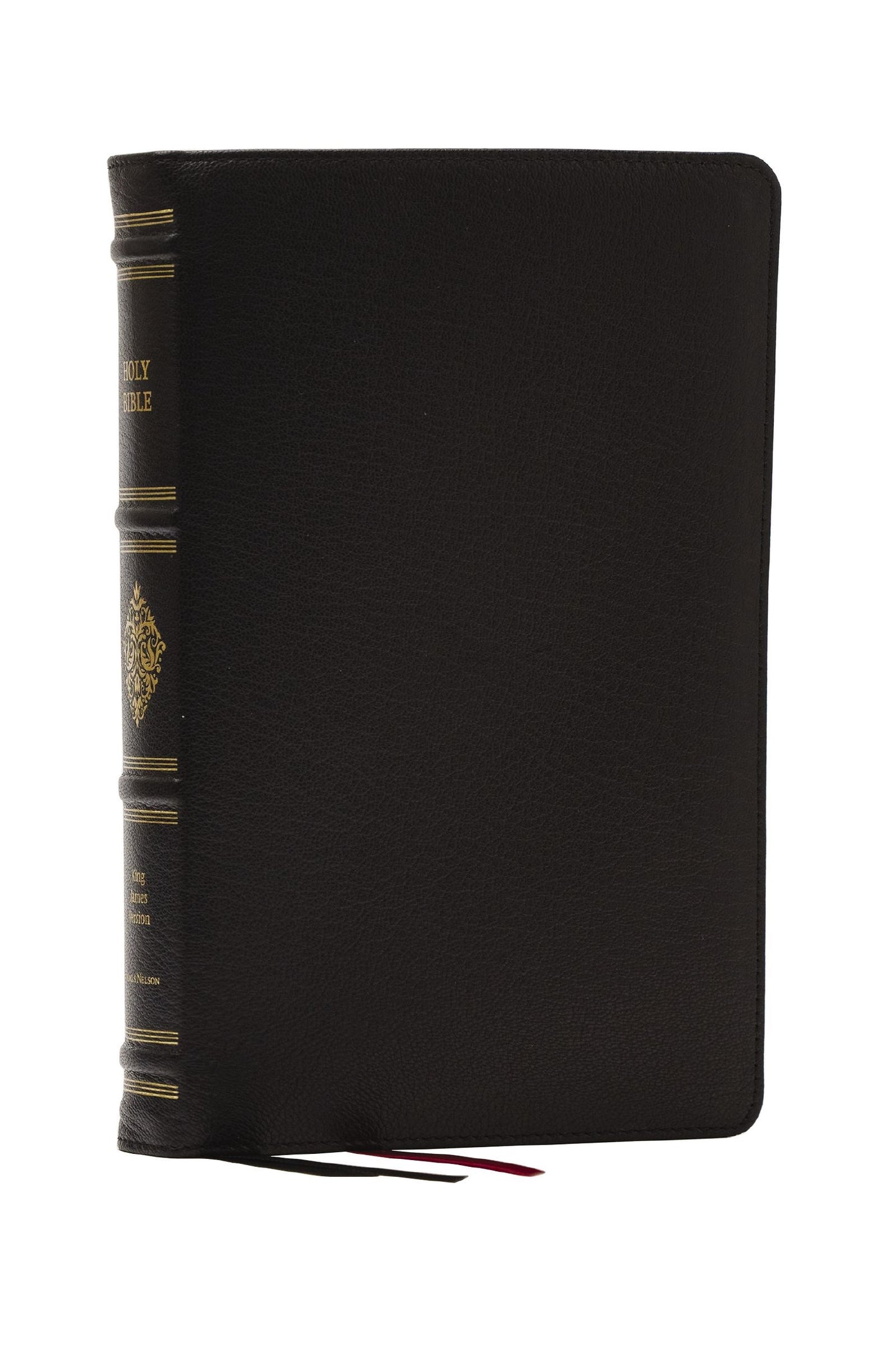 KJV Personal Size Reference Bible Sovereign Collection (Comfort Print)-Black Premium Goatskin Leather