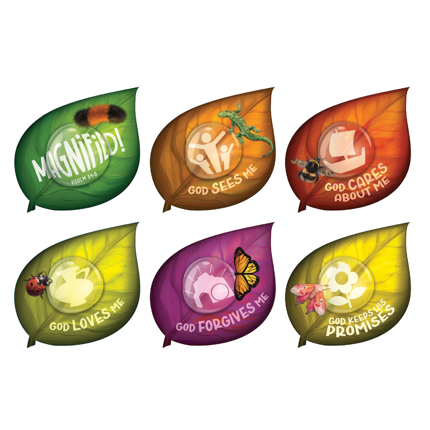 VBS-Magnified!: Floor Prints (6" x 6") (Pack Of 12) (2025)