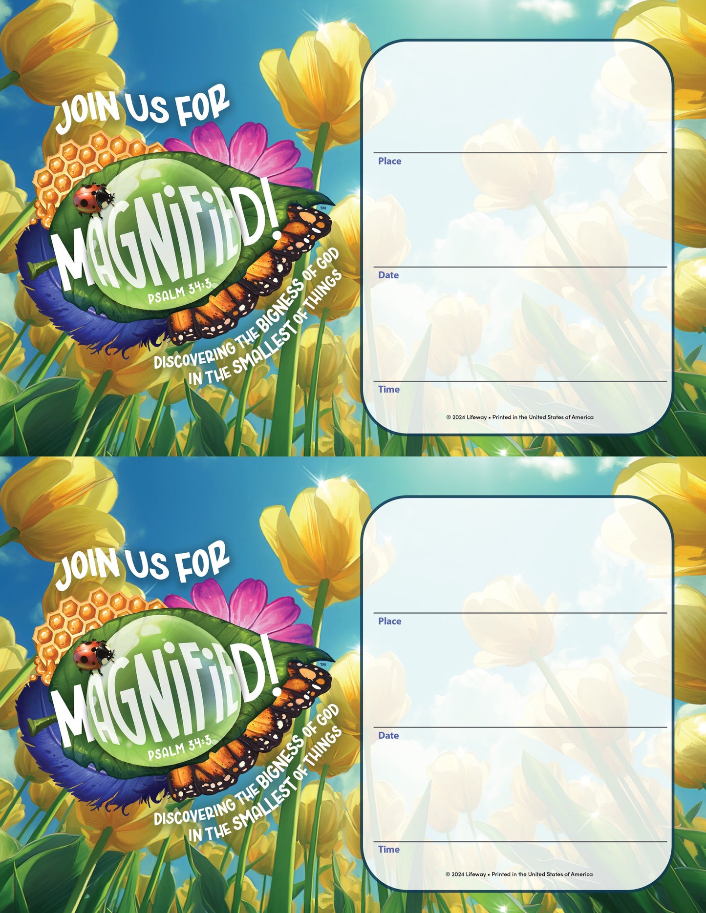 VBS-Magnified!: Registration Flyer (Pack Of 50) (2025)