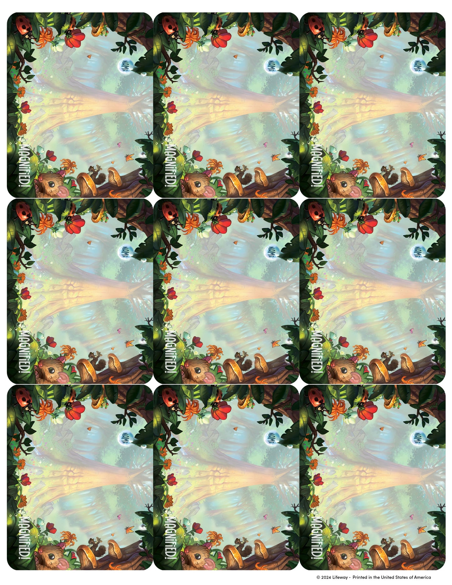 VBS-Magnified!: Sticker Name Tags (Pack of 10 Sheets) (2025)