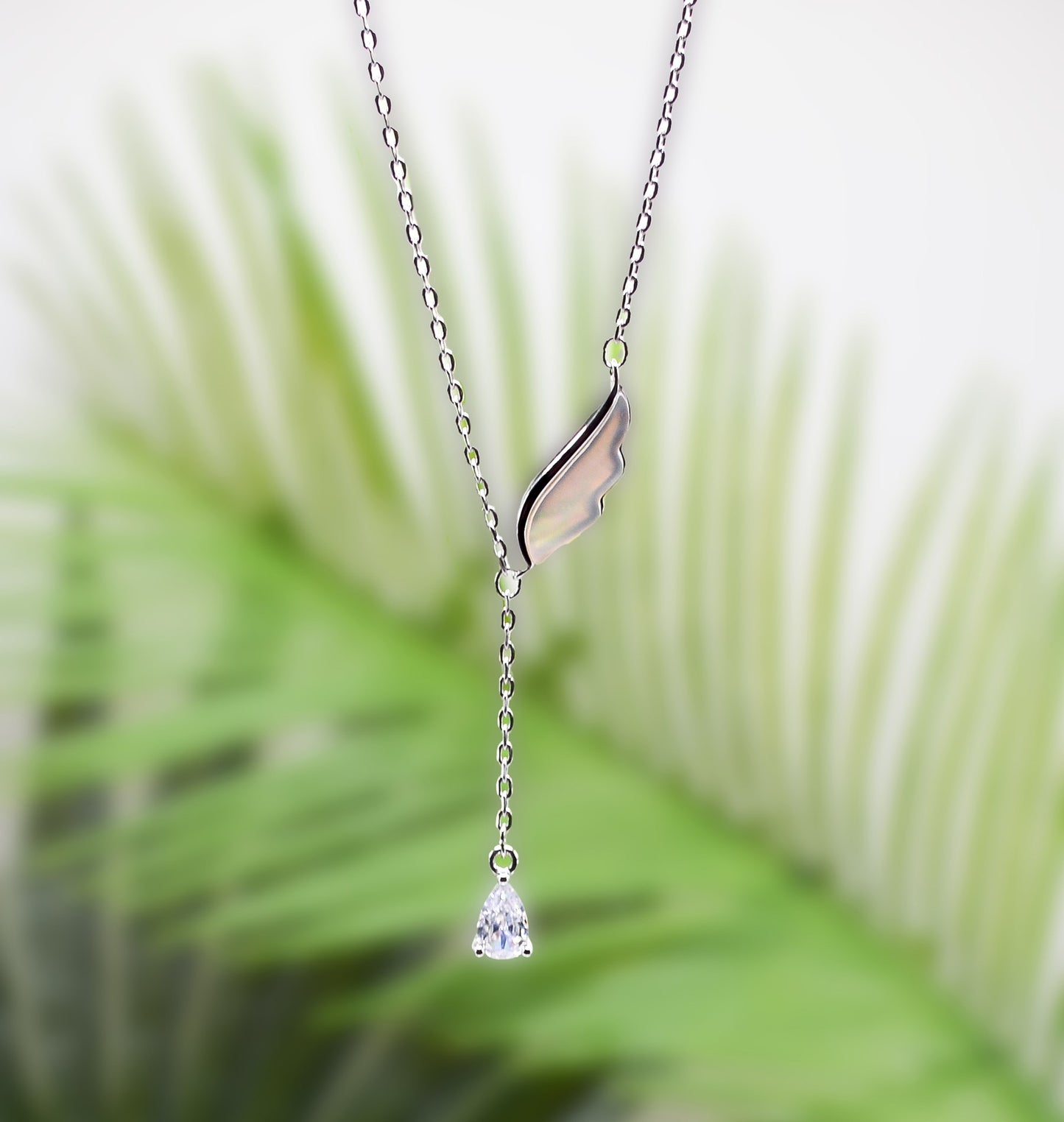 Necklace-Eden Merry-Angel Wing