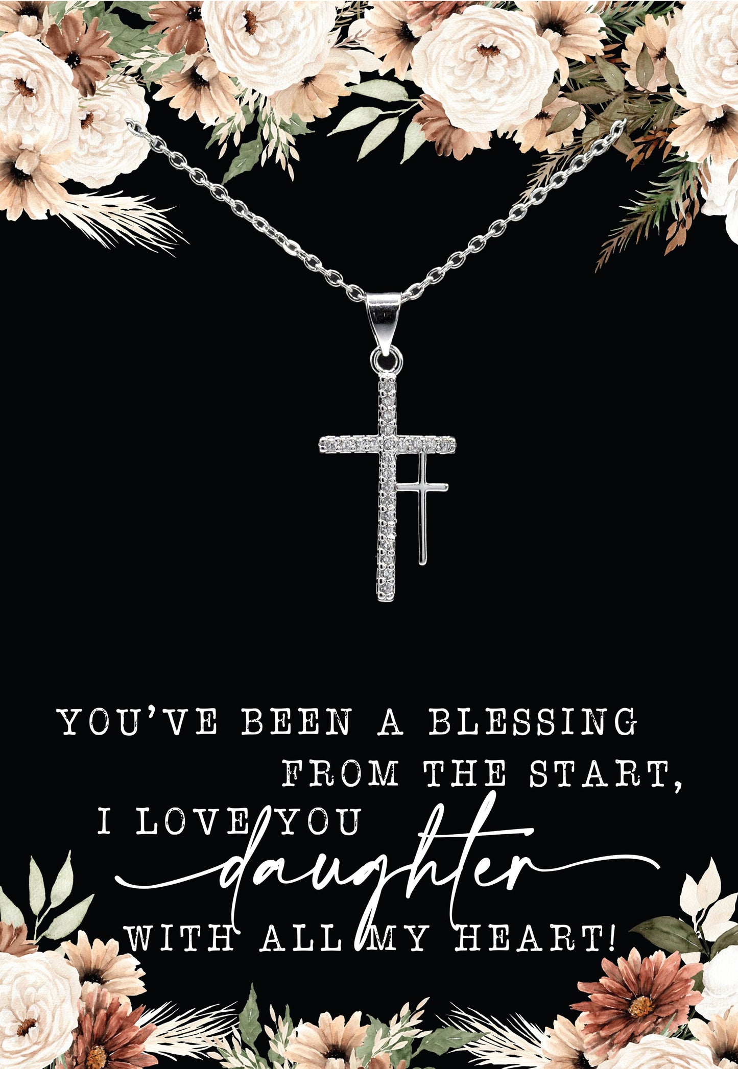 Necklace-Eden Merry-Cross-Daughter You've Been...