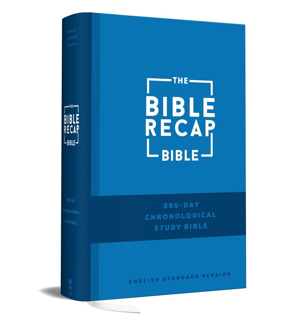 ESV The Bible Recap 365-Day Chronological Study Bible-Hardcover
