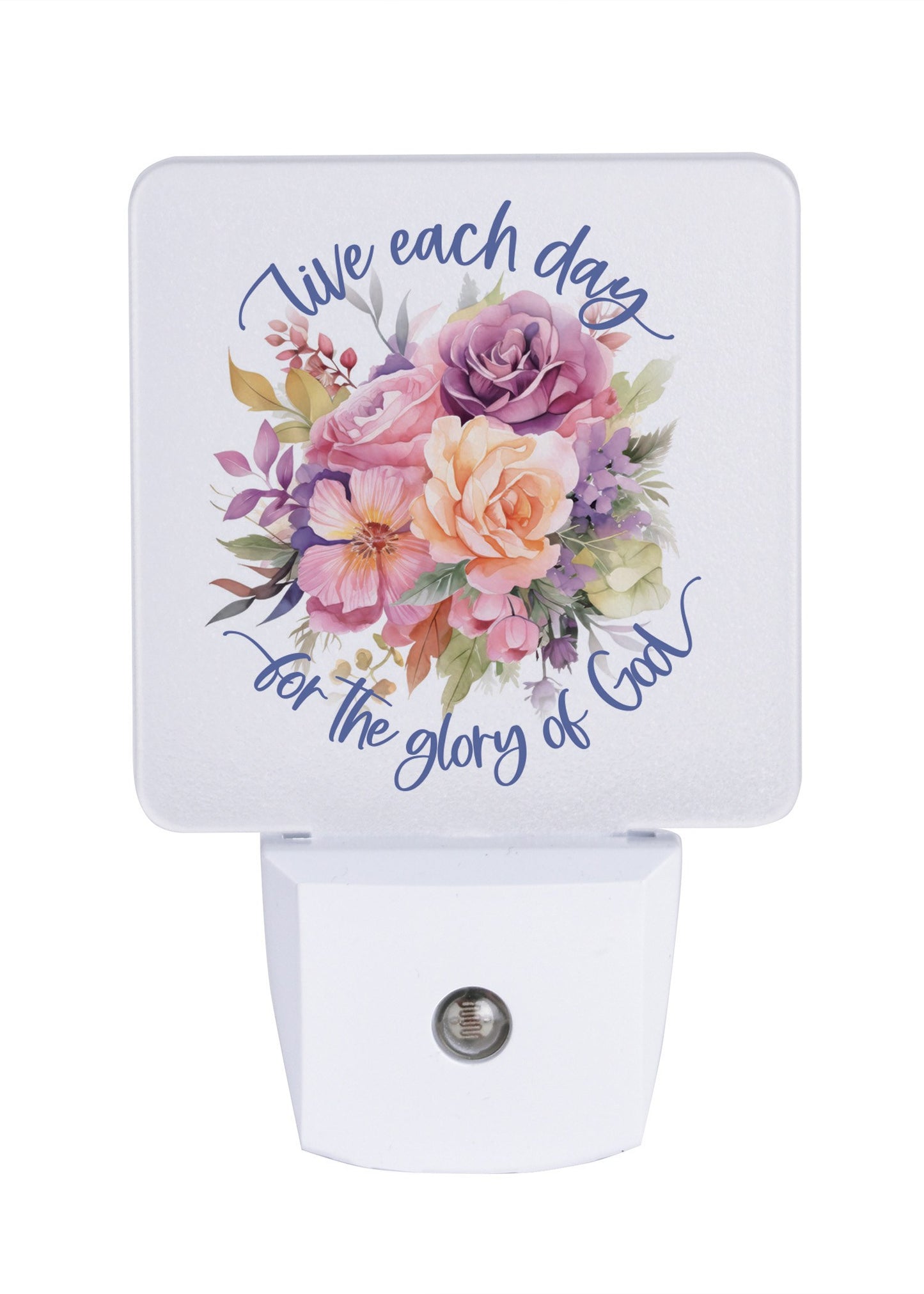 Let Your Light Shine Nightlight-Live Each Day For The Glory