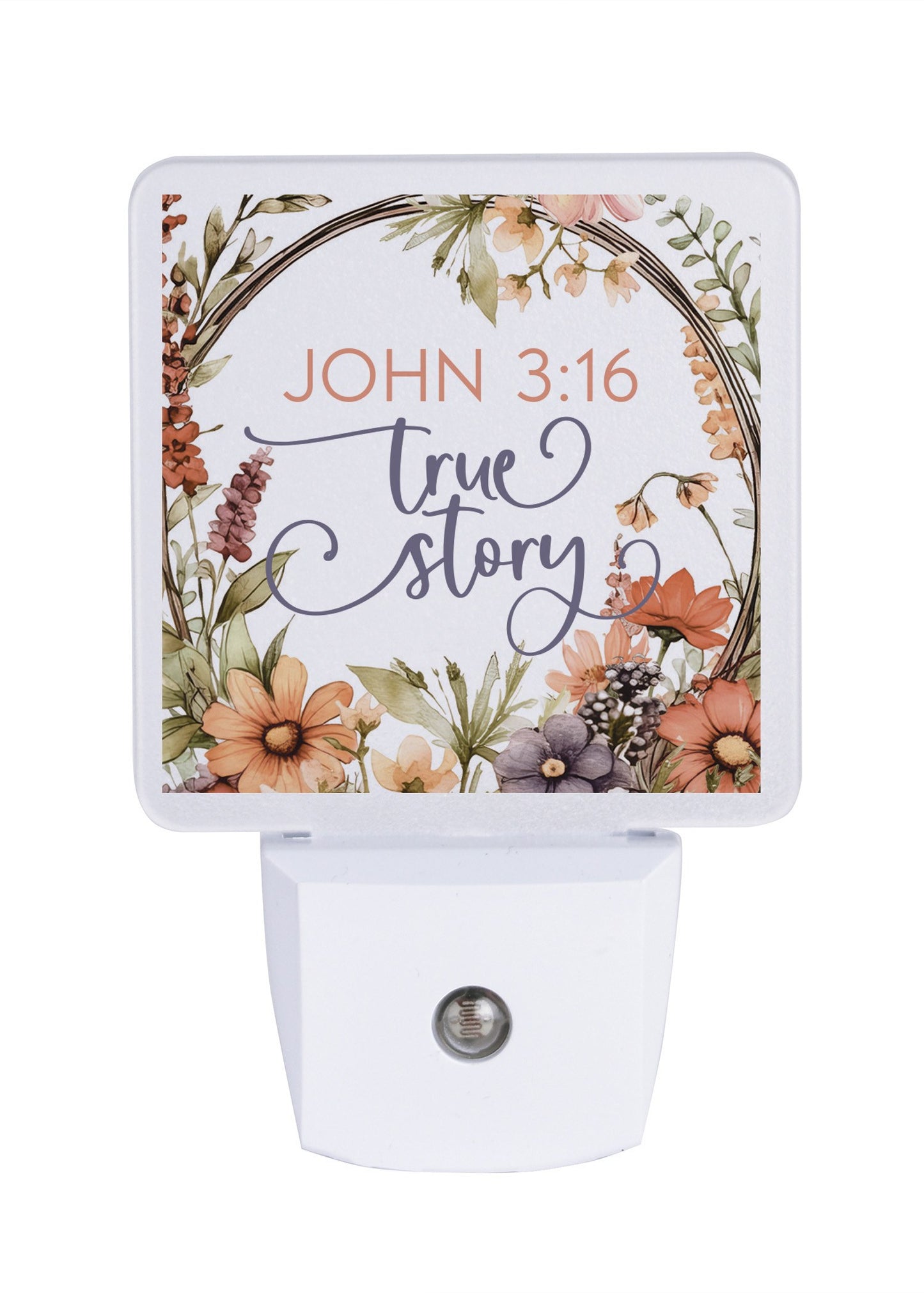 Let Your Light Shine Nightlight- True Story (John 3:16)