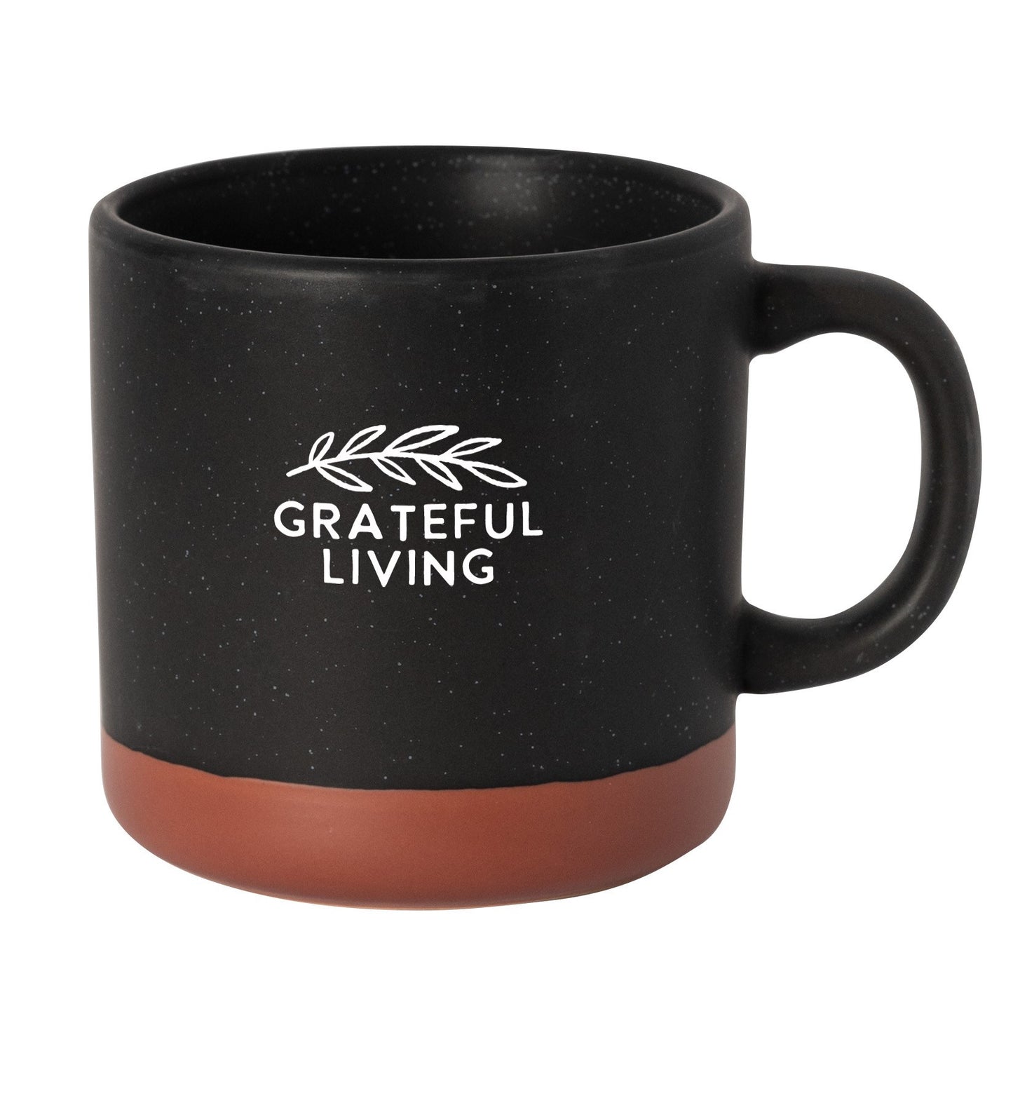 Designer Mugs-Heartside-Grateful Living (14 Oz)
