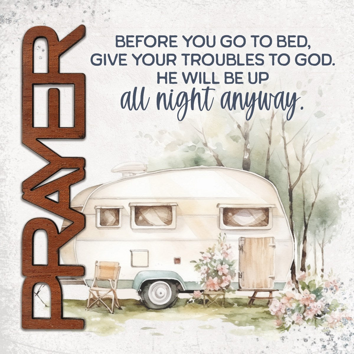 Magnet-Crafted Remindables-Prayer-Before You Go (3.5 Sq)