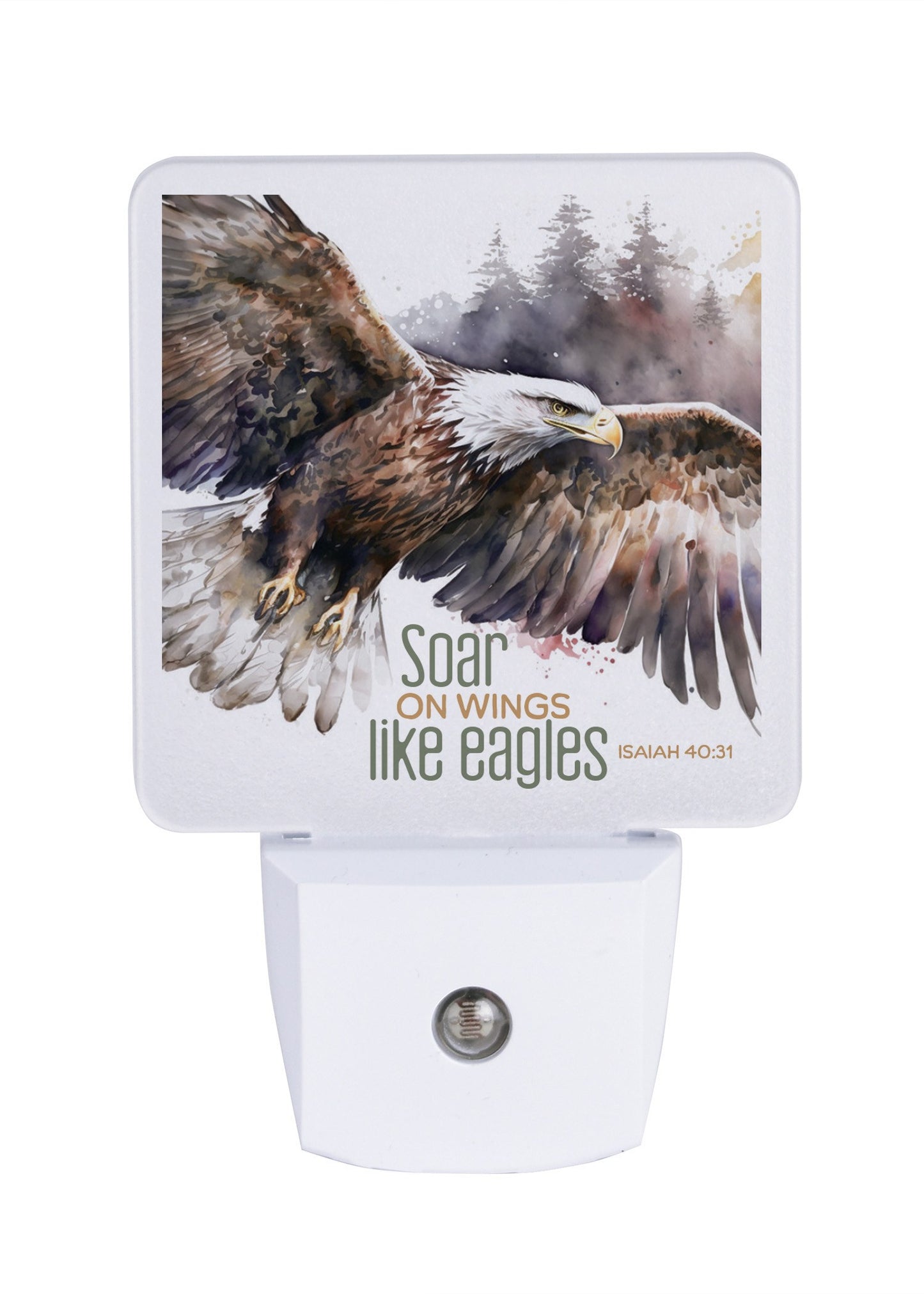 Let Your Light Shine Nightlight-Soar On Wings Like Eagles