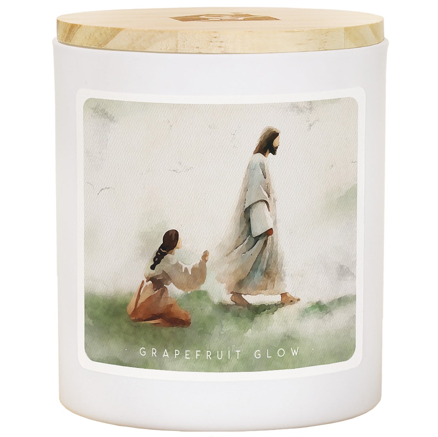 Candle-Jesus Healed Woman-Grapefruit Glow (11 Oz - 2 Wick)