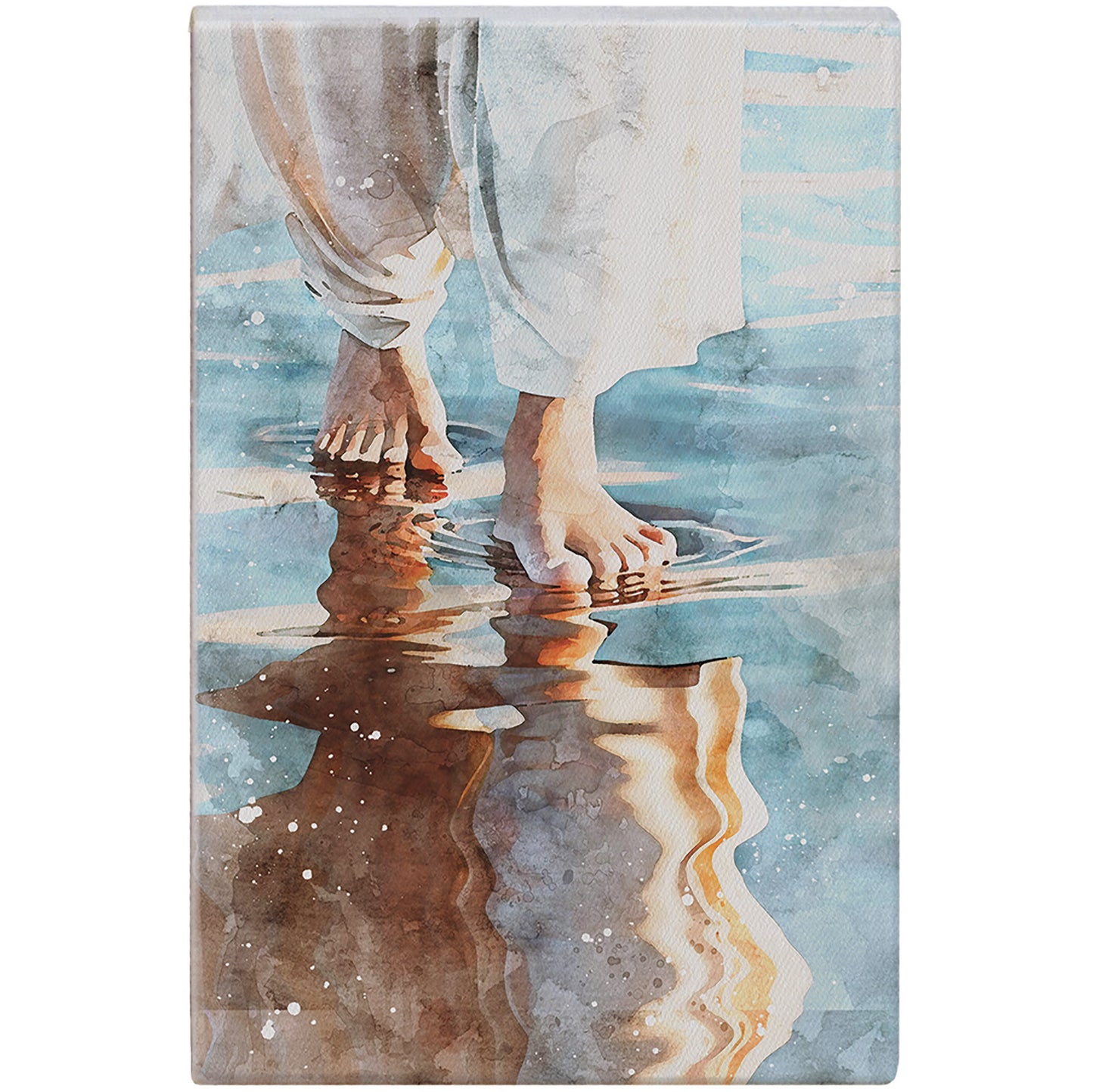 Small Talk Rectangle-Jesus On Water (5.25 x 3.5)