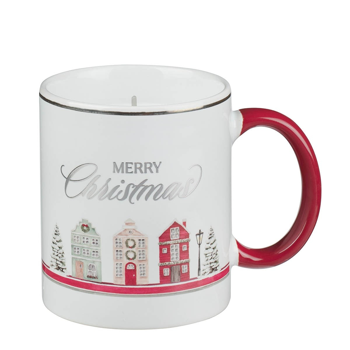 Candle In Mug-Home For Christmas (14 Oz)