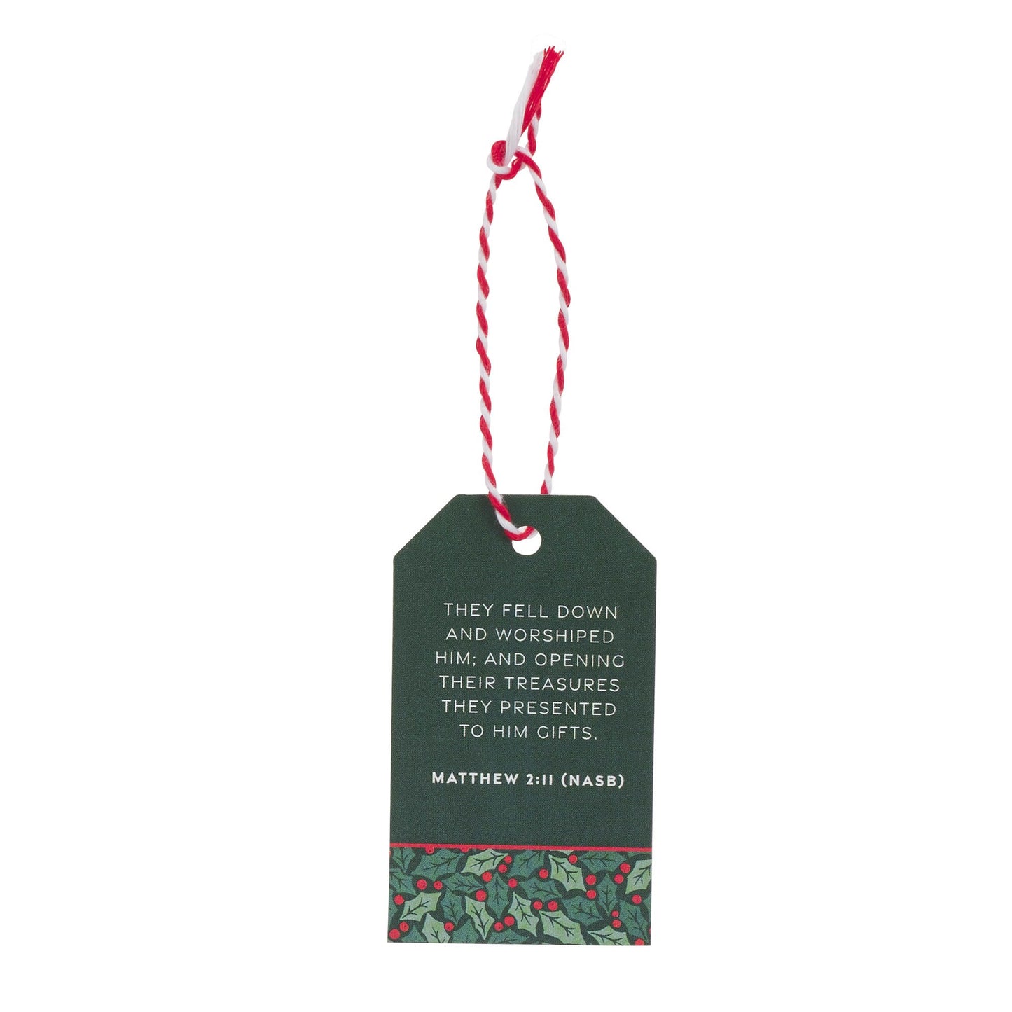 Gift Tags-Christmas Plaid (Set of 16)