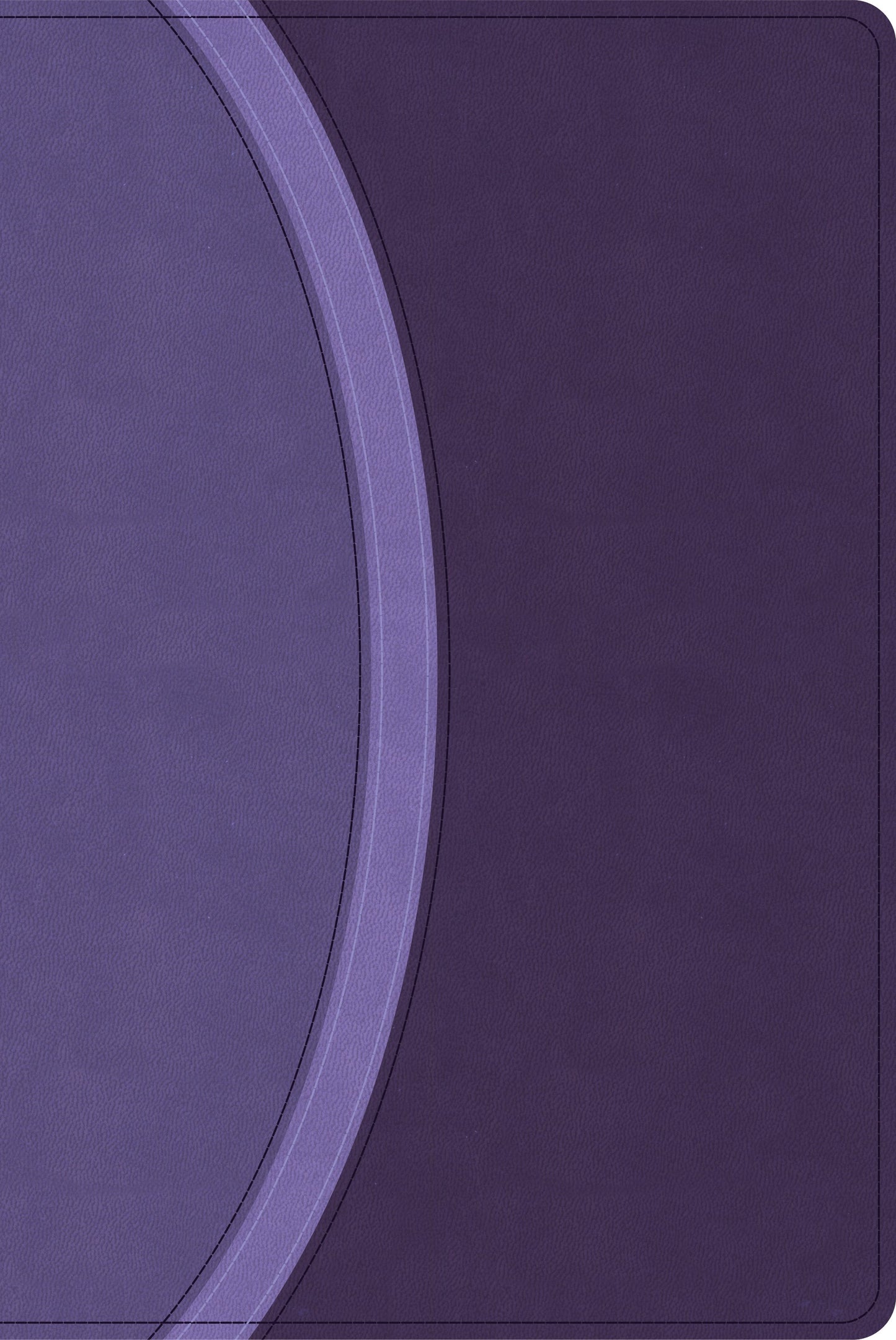 CSB Rainbow Study Bible (Limited Edition)-Purple LeatherTouch