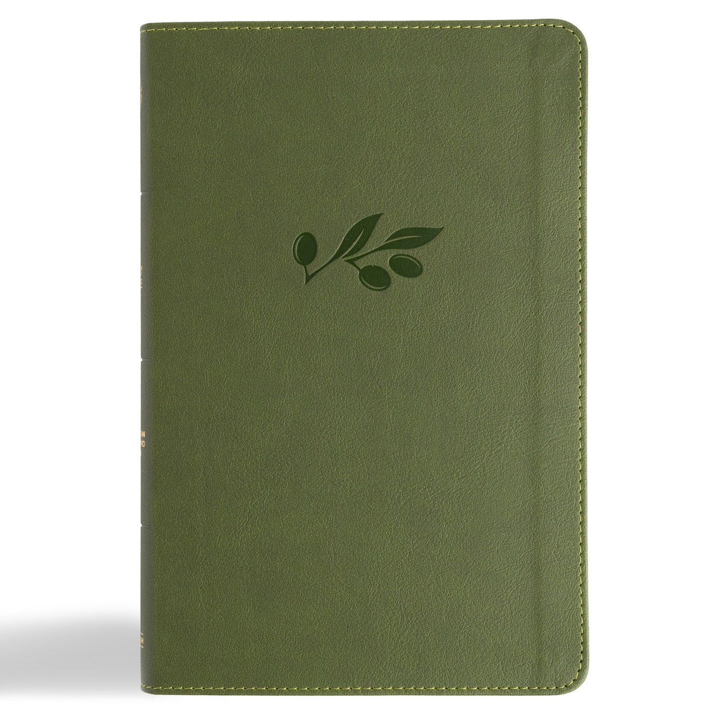 CSB Thinline Bible (Anglicised Edition)-Olive LeatherTouch