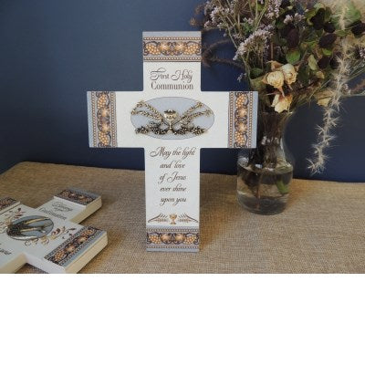 Wall Cross-First Holy Communion (8" x 6")