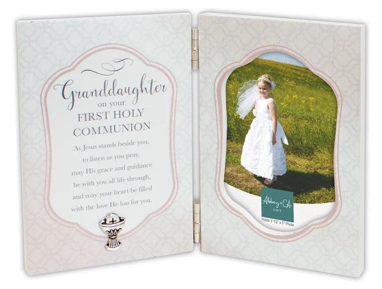 Frame-Communion-Granddaughter (Holds 3.5" x 5" Photo) (8" x 6")