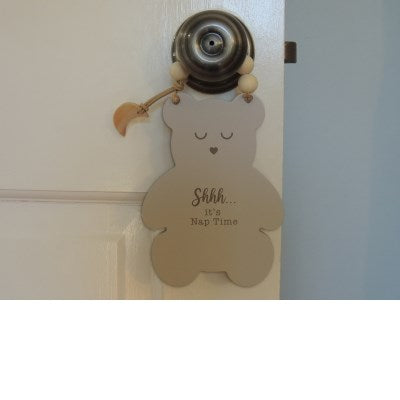 Door Knob Hanger-The Lord Bless You/Bear (Two-Sided) (Numbers 6:24)