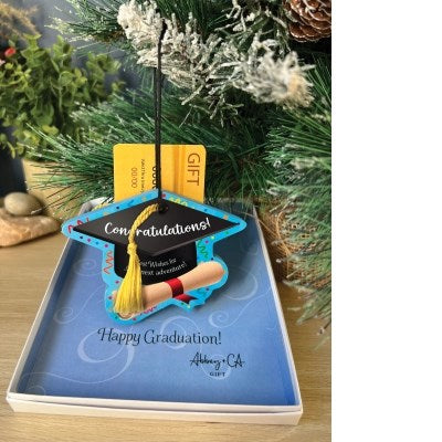 Ornament-Gift Card Holder For Graduation (4.15" x 3.25")