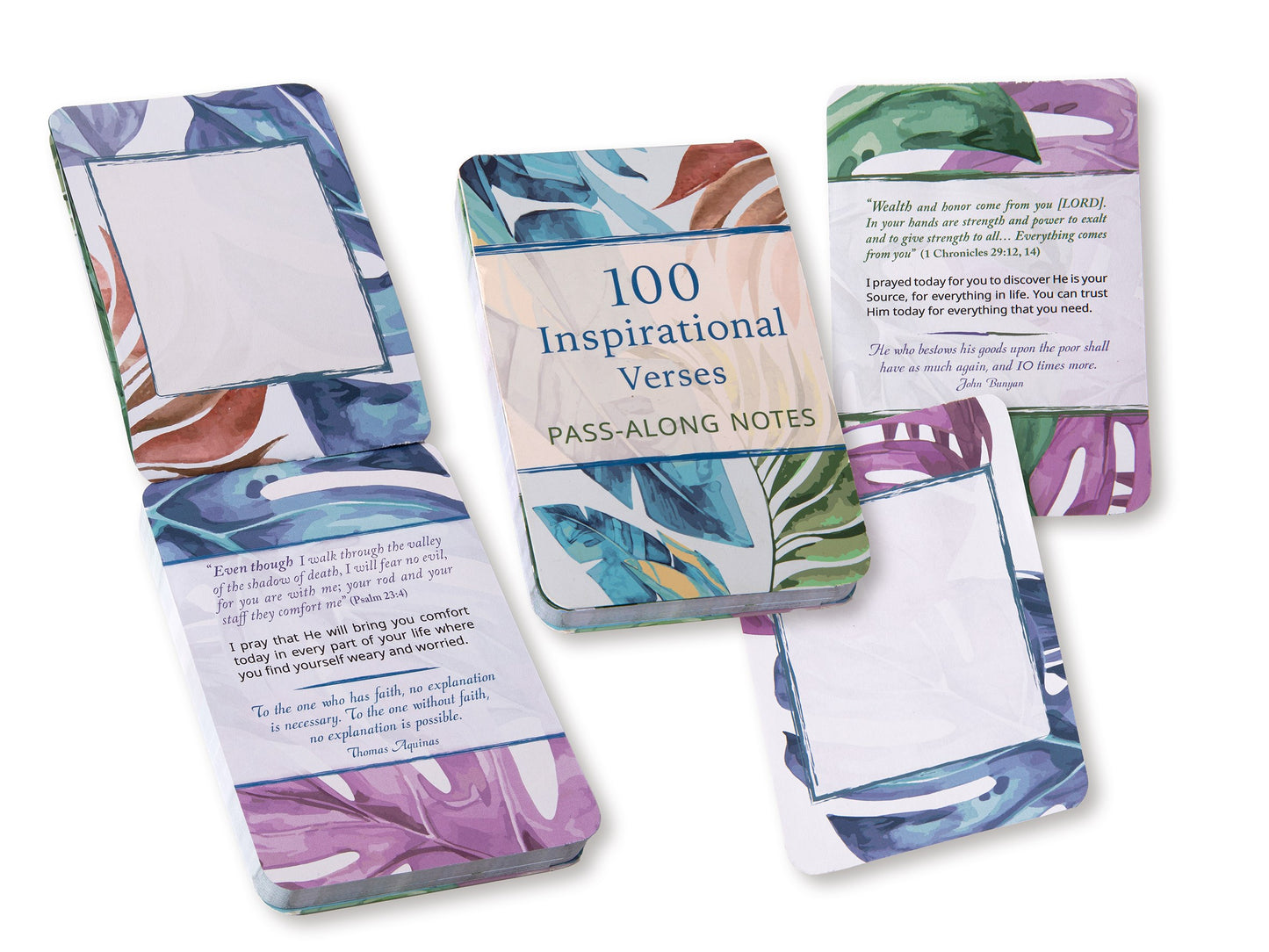 100 Inspirational Verses Pass-Along Notes (#8249)