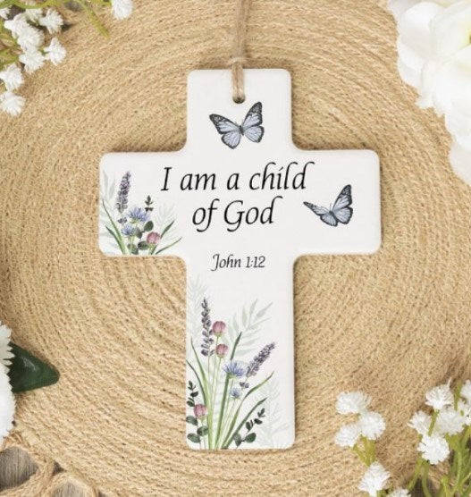 Cross Ornament-Child Of God (5.5" x 4")