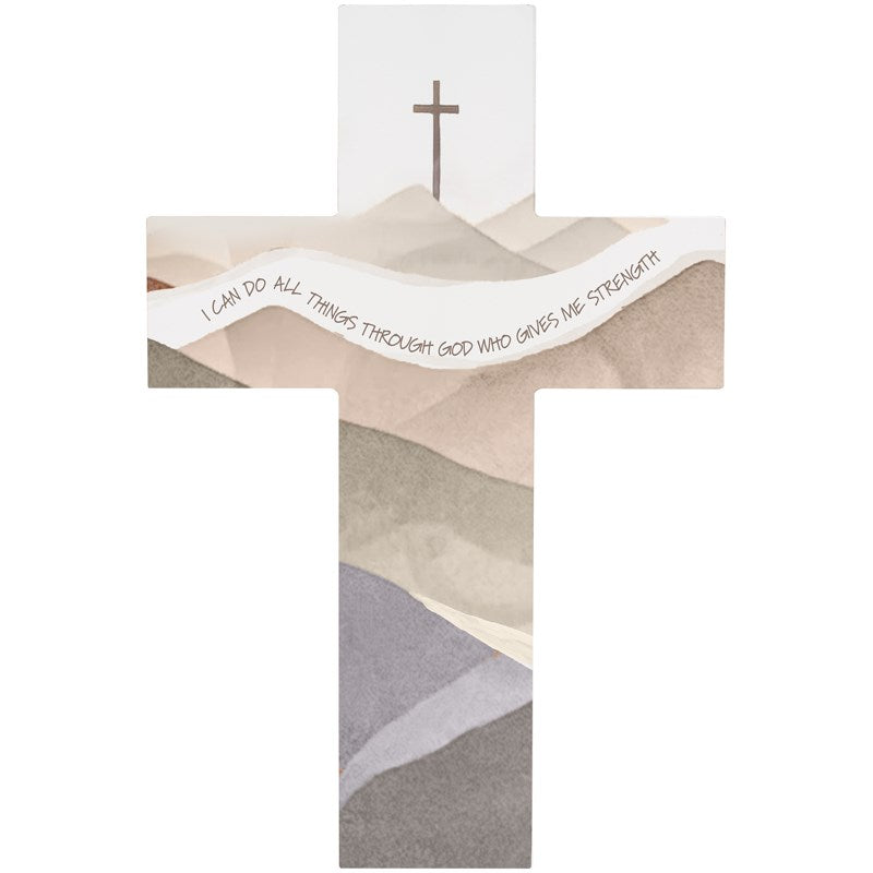 Wall Cross-I Can Do All Things (14")