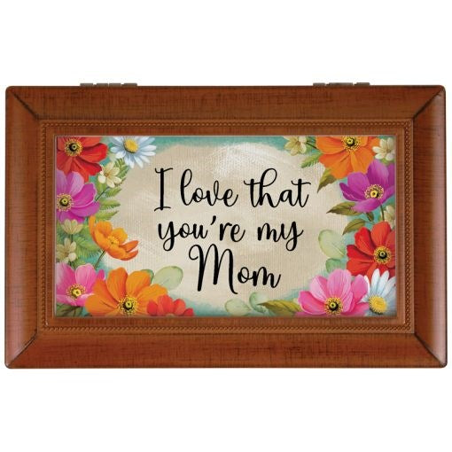 Music Box-I Love That You're My Mom/Fascination Waltz (6" x 4" x 2.5")