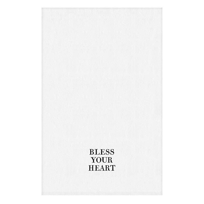 Tea Towel-Bless Your Heart (30" SQ)