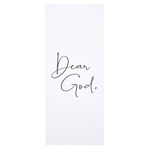 Notepad-Dear God (9" x 3.75")