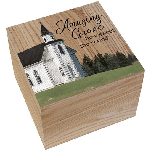 Memory Box-Amazing Grace How Sweet The Sound (8" x 6" x 8") (#25125)