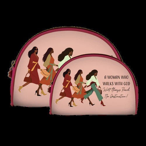 Cosmetic Duo Set-Woman With God (Set Of 2)