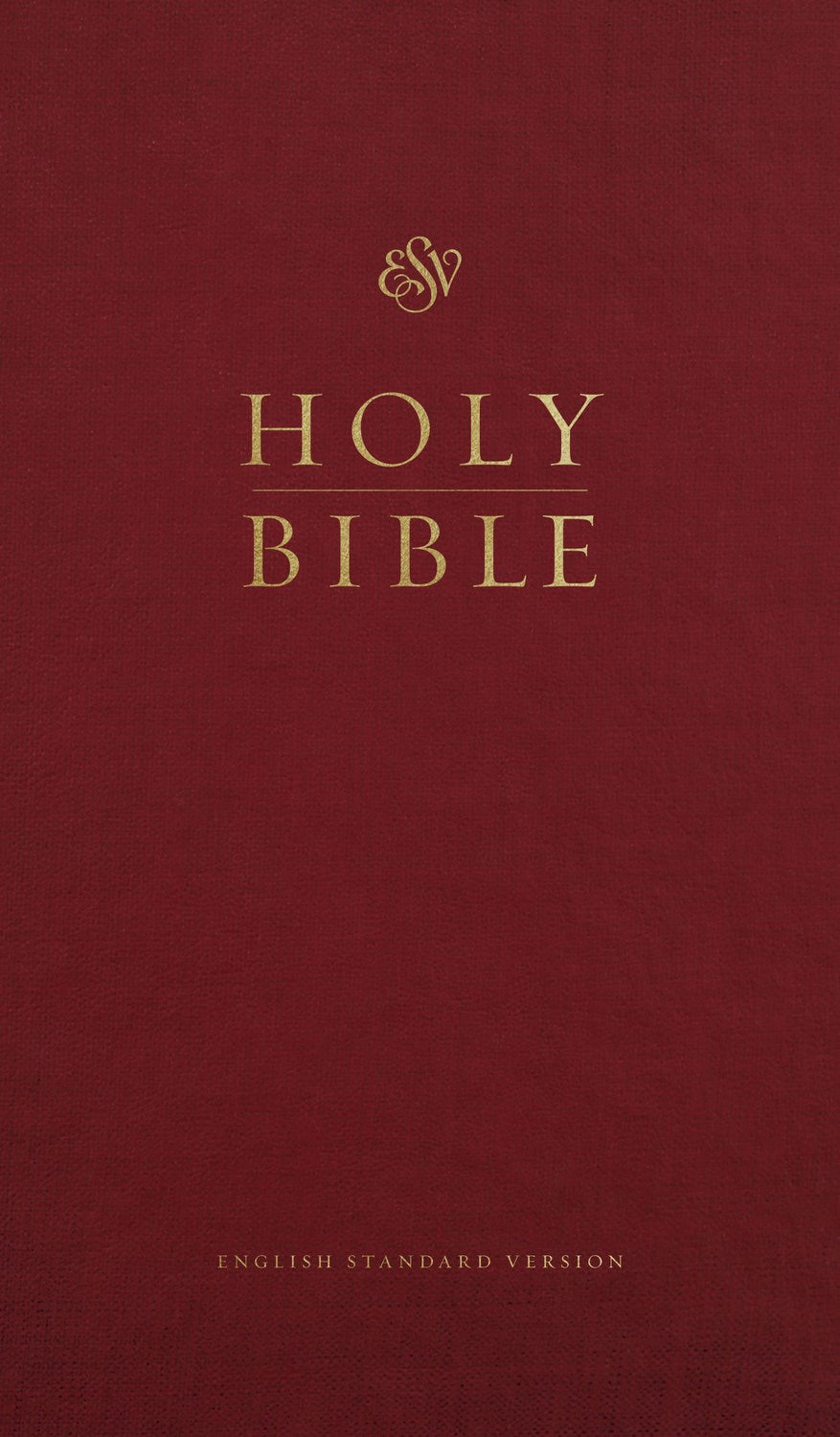 Esv Church Bible*-Burgundy Hardcover