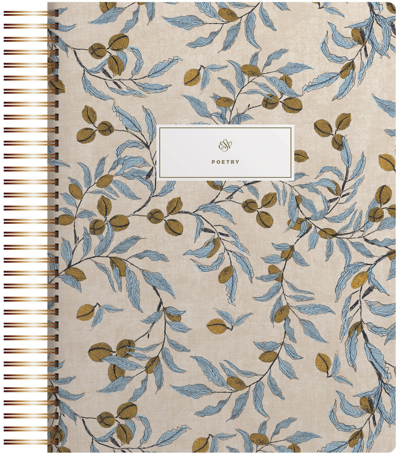 ESV Spiral-Bound Journaling Bible Poetry (Artwork by Lulie Wallace)-Hardcover
