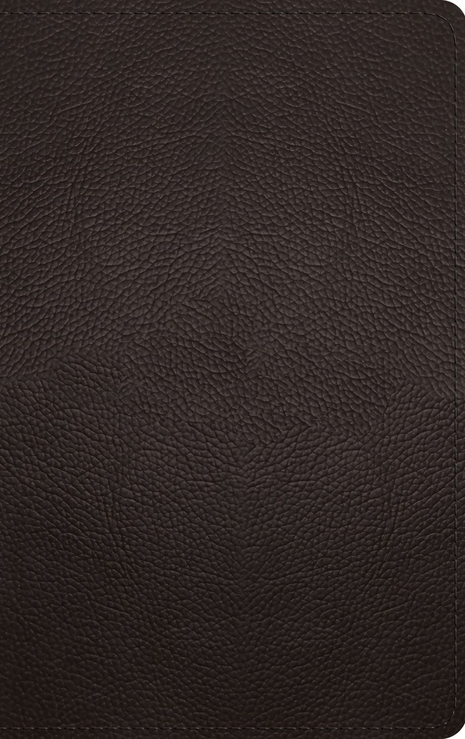 Esv Thinline Bible (Rl)*-Deep Brown Buffalo Leather