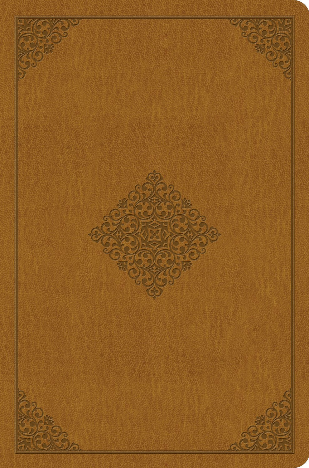 Esv Value Compact Bible*-Goldenrod Ornament Design Trutone