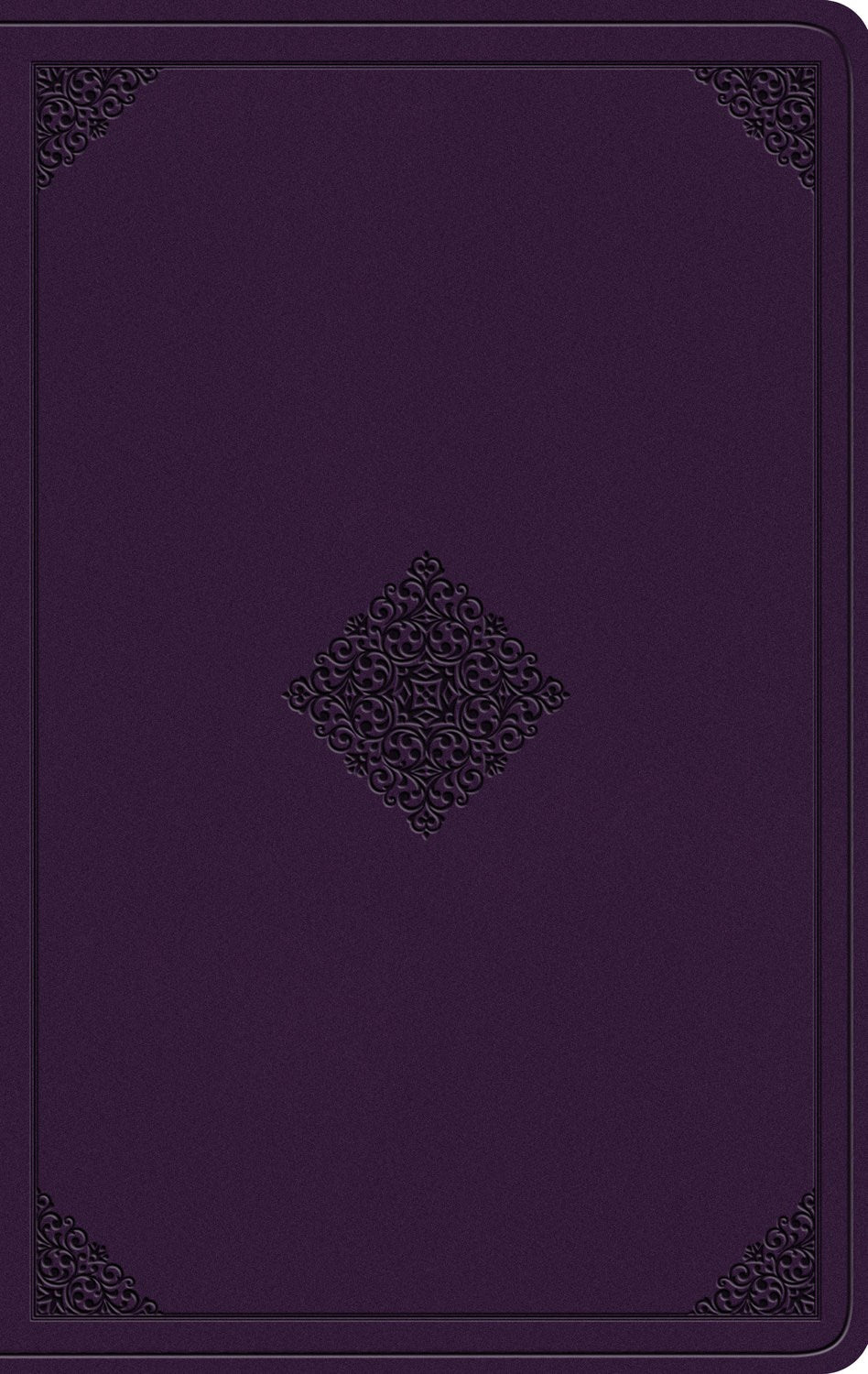 Esv Value Thinline Bible*-Lavender Ornament Design Trutone