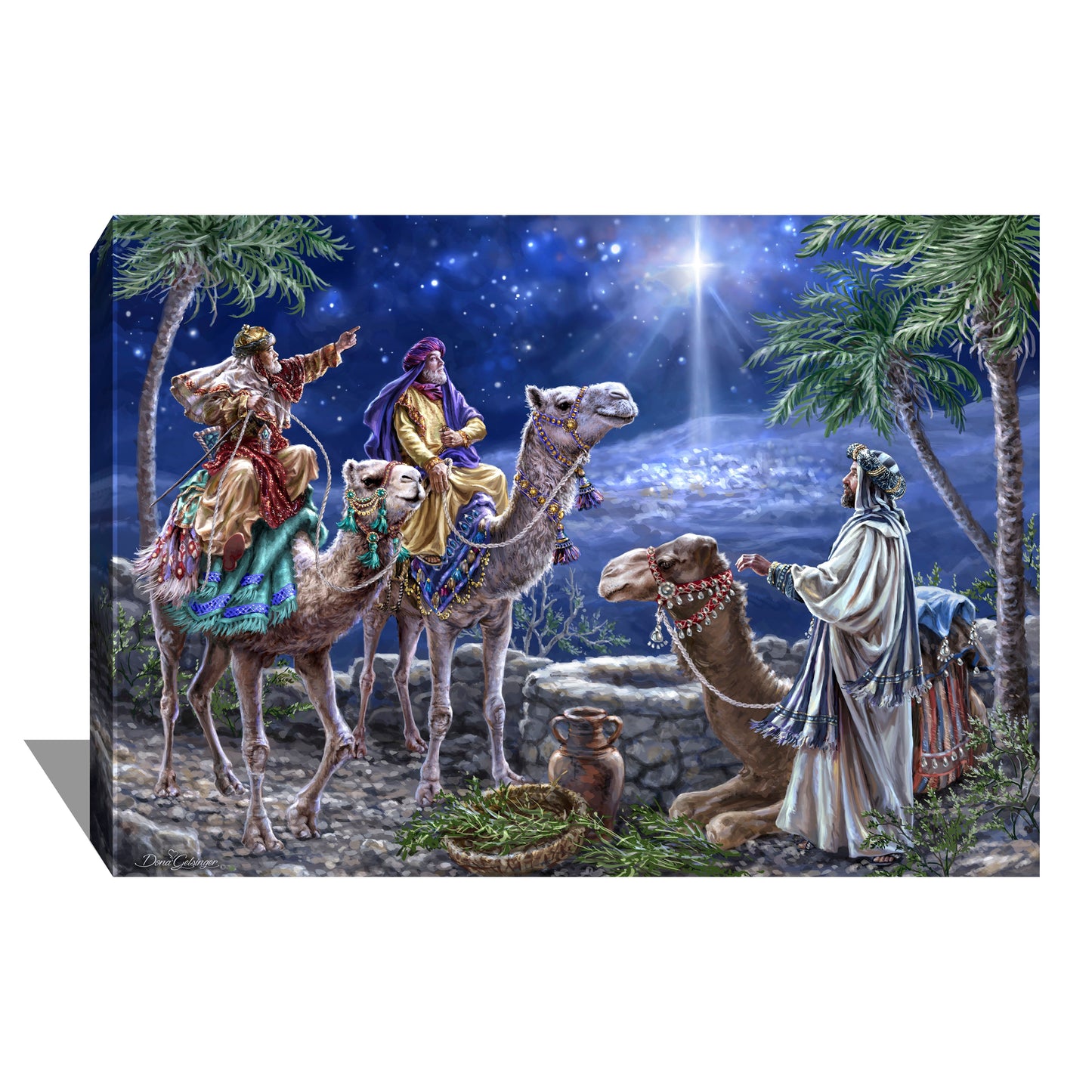 Frameless Canvas-The Magi (10" x 14") (#C1810-SM)